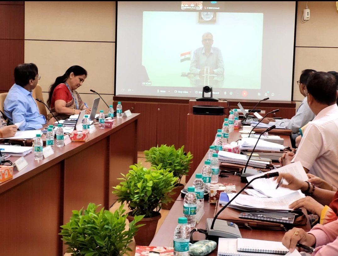 ICMR - NIMR (@nimr_delhi) on Twitter photo Scientific Advisory committee meeting <a href="/nimr_delhi/">ICMR - NIMR</a> was held as on 10th July 2023. DG ICMR Dr Rajiv Bahl addressed the meeting. The Meeting was chaired by Dr Anurag Agrawal <a href="/ICMRDELHI/">ICMR</a> <a href="/MoHFW_INDIA/">Ministry of Health</a> <a href="/mansukhmandviya/">Dr Mansukh Mandaviya</a>
<a href="/anupanvikar/">Anup Anvikar</a> <a href="/adil_iis/">Syed Adil Shamim Andrabi</a> #research #scientificresearch #SAC Scientific Advisory committee meeting <a href="/nimr_delhi/">ICMR - NIMR</a> was held as on 10th July 2023. DG ICMR Dr Rajiv Bahl addressed the meeting. The Meeting was chaired by Dr Anurag Agrawal <a href="/ICMRDELHI/">ICMR</a> <a href="/MoHFW_INDIA/">Ministry of Health</a> <a href="/mansukhmandviya/">Dr Mansukh Mandaviya</a>
<a href="/anupanvikar/">Anup Anvikar</a> <a href="/adil_iis/">Syed Adil Shamim Andrabi</a> #research #scientificresearch #SAC