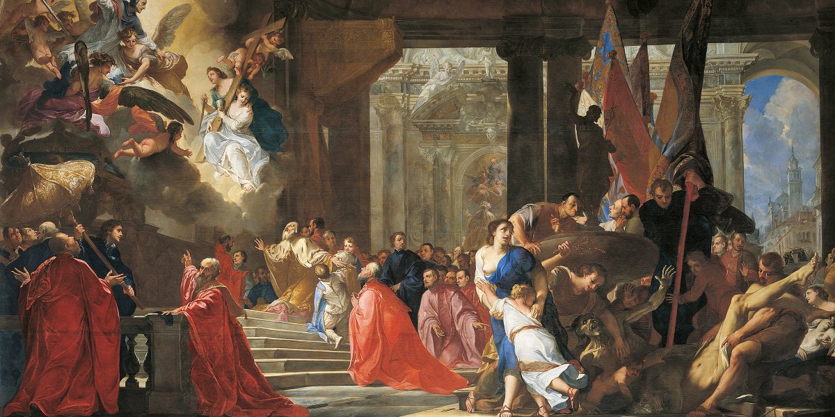 alberto_sanavia's tweet photo. #29agosto 1726, #Soligo: muore il pittore Antonio #Bellucci, nato a #Venezia il #19febbraio 1654. Influenzato prima dai tenebrosi e poi dal rococò, dal 1705 operò soprattutto all’estero: Vienna, Dusseldorf e Londra. Fu anche abile decoratore https://t.co/5v5kySjiPK