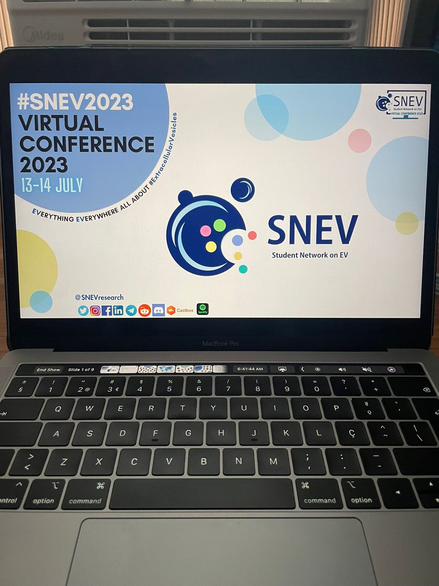 #SNEV2023 vConference has started!!🤓🥳

We have great keynote and development-career talks, selected oral presentations, and over 50 posters being featured today and tomorrow.

Join our discussions and networking sessions.

Let's go to the next l(EV)el! 🌟