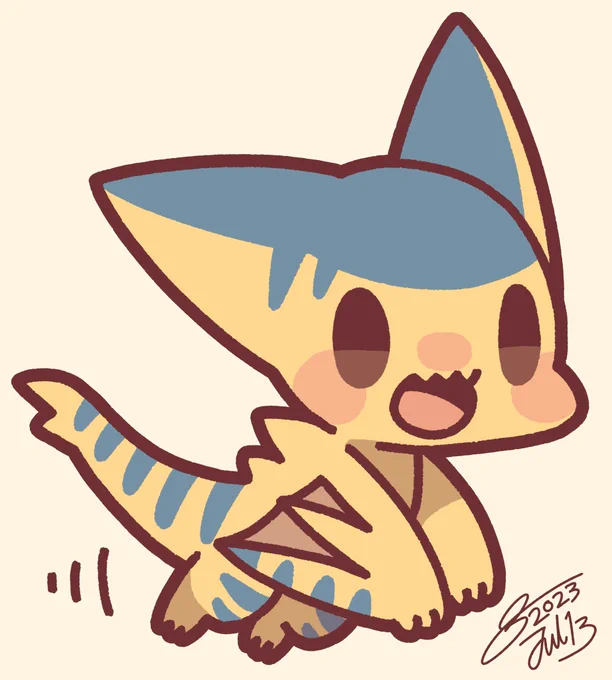 #今日のもんすたー