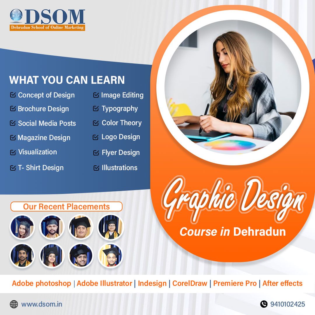 dsomdehradun's tweet image. 📷 Unleash your creativity with our Graphic Design Course! 📷 Enhance your design skills and create visually stunning masterpieces. Join us now and let your imagination soar! 📷 Enroll today! #GraphicDesign #DesignCourse #CreativityUnleashed #EnrollNow #dsom #uxuidesign