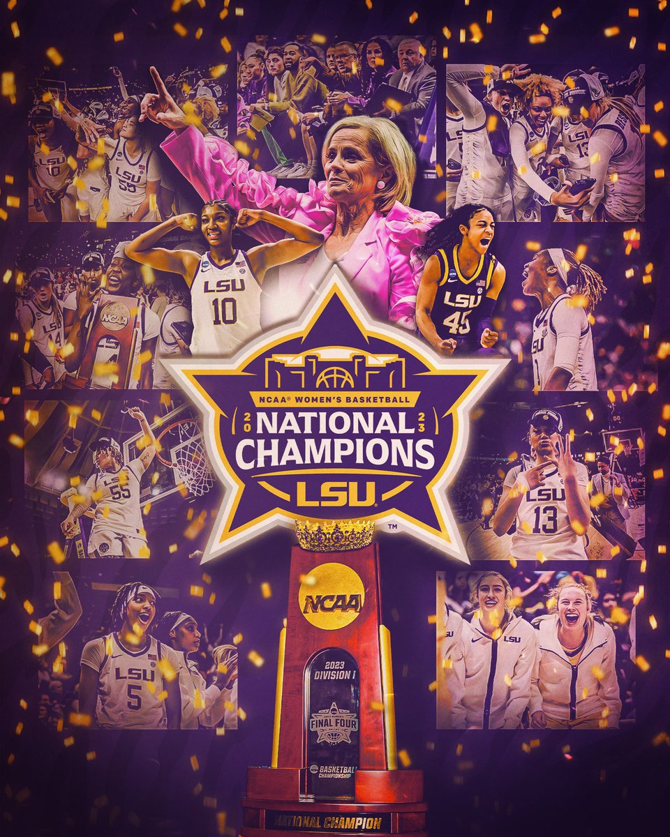 ColinHurley's tweet photo. We present to you, the @ESPYS - sponsored &amp; made possible by @LSUsports‼️😎✌🏾
#NattyU🏆
#PathToTheBoot💜💛
@rapalert6🔥 https://t.co/r8aGoUSbxQ