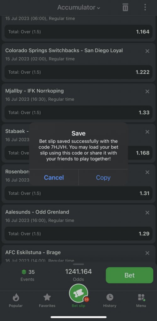 TheBetInvestor ™ 🌎 on Twitter: "Over 1.5 acca @ 1241+ odds ready on ...