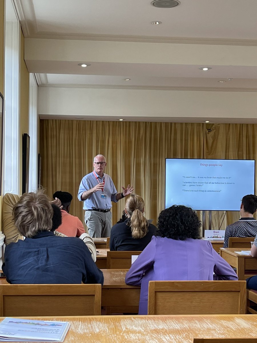 AmyKamATL's tweet photo. Back by popular demand, @AlasdairColes presents an interactive session “It Wasn’t My Fault: My Neurons Made Me Do It” #SIBFCambridge @TheSIBF https://t.co/G9qoUGtcMQ