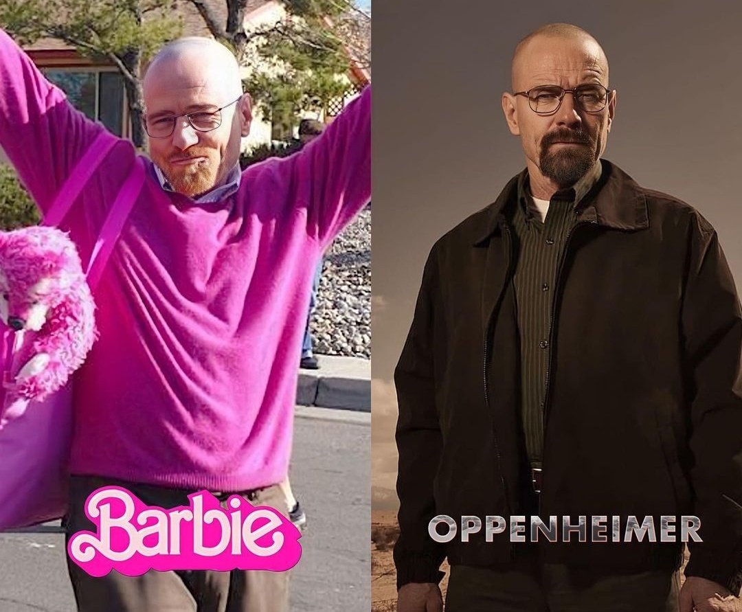 MajidPirkhan's tweet photo. شما تو کدوم تیم هستید؟ 😂
#Barbie #Oppenheimer #Barbenheimer #پیشنهادفیلم #فیلم https://t.co/jpjYzCn1uI