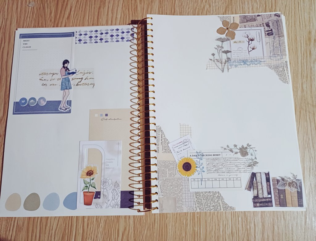 cjkfangirl's tweet photo. I-flex ko lang po habang wala pa akong nasusulat..still trying hard pa rin magjournal..

#journaling #bulletjournal #stationeries #journalingstuff #vintage #minimalistaesthetic #floral #academia https://t.co/N5XRCM4HoG
