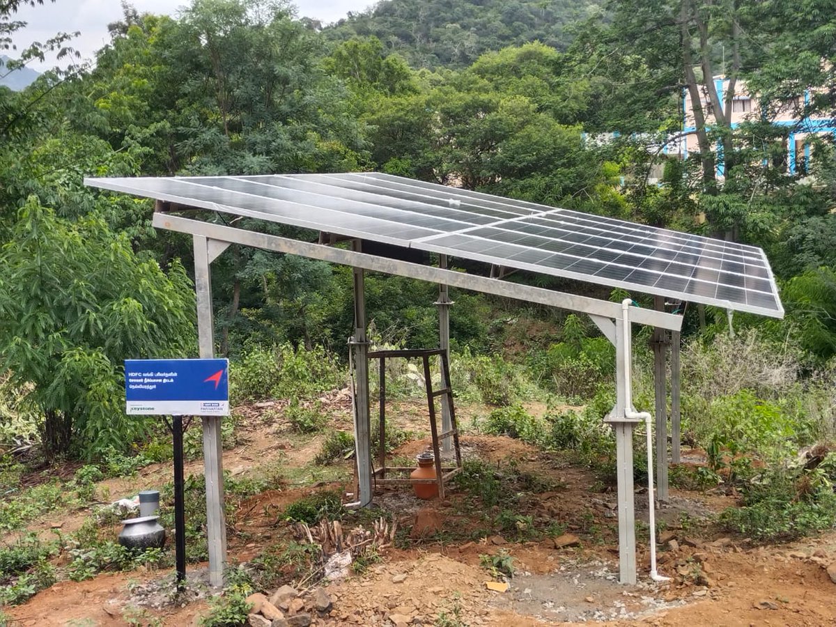 Devsolar_'s tweet photo. We have successfully Installed 3 Sets of Solar Pumping System in different locations of Forest areas were no Electricity facility is available. With the help of #Devsolar Pumping system they can pump the water without Electricity.
#devsolar #solarpower #solarpumpingsystem https://t.co/R0Zhhue4mW