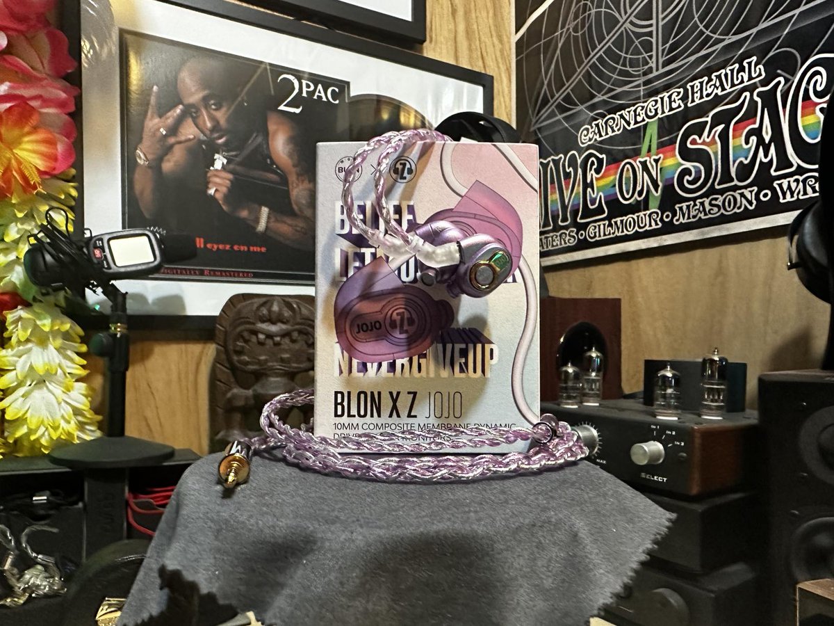 HawaiibadboyB's tweet photo. #BLON #Zeos #Linsoul #earphones #jojo #earphones #iem #audio https://t.co/yyjxaqMohB