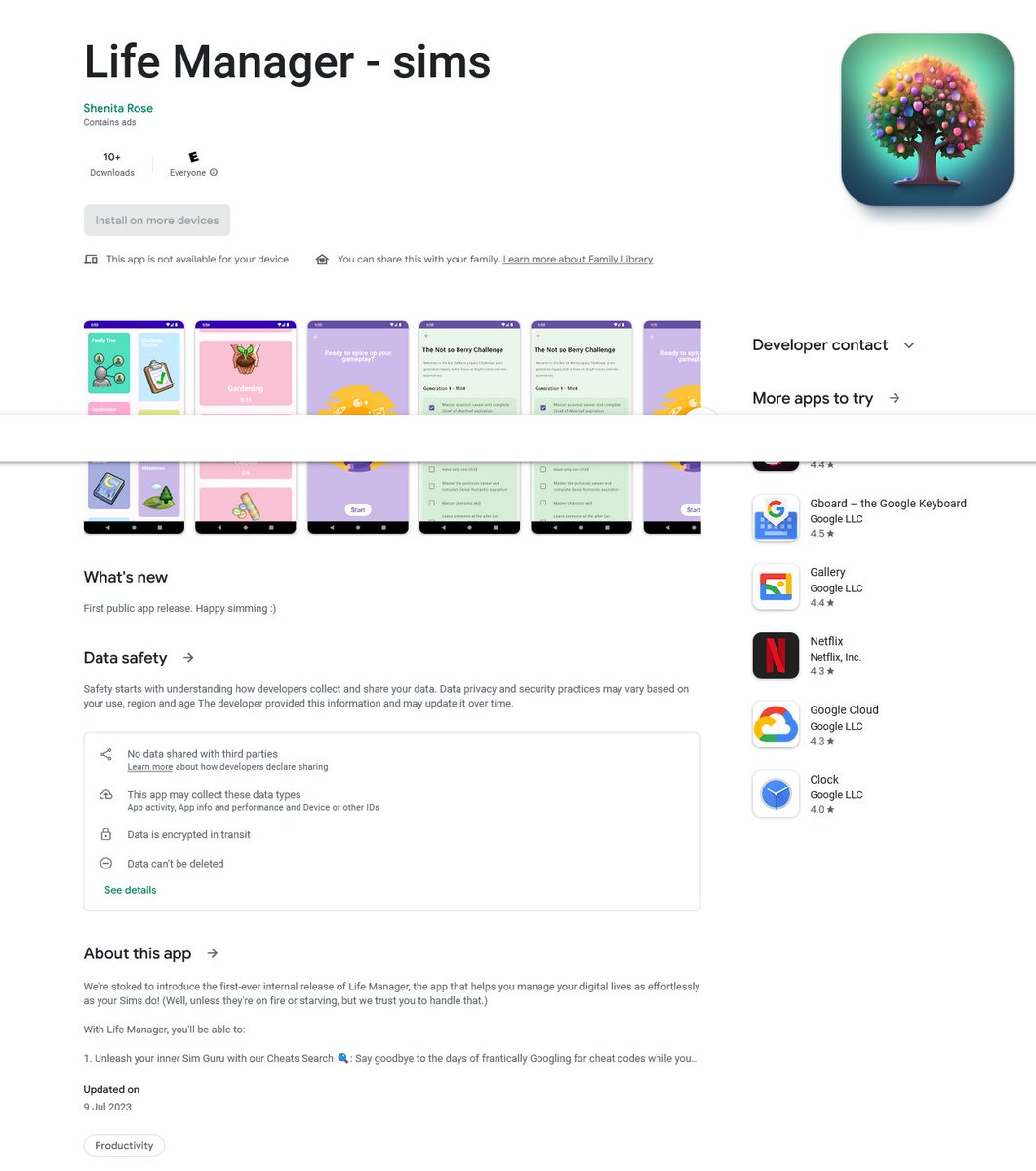 Its out on the google play store!
play.google.com/store/apps/det…