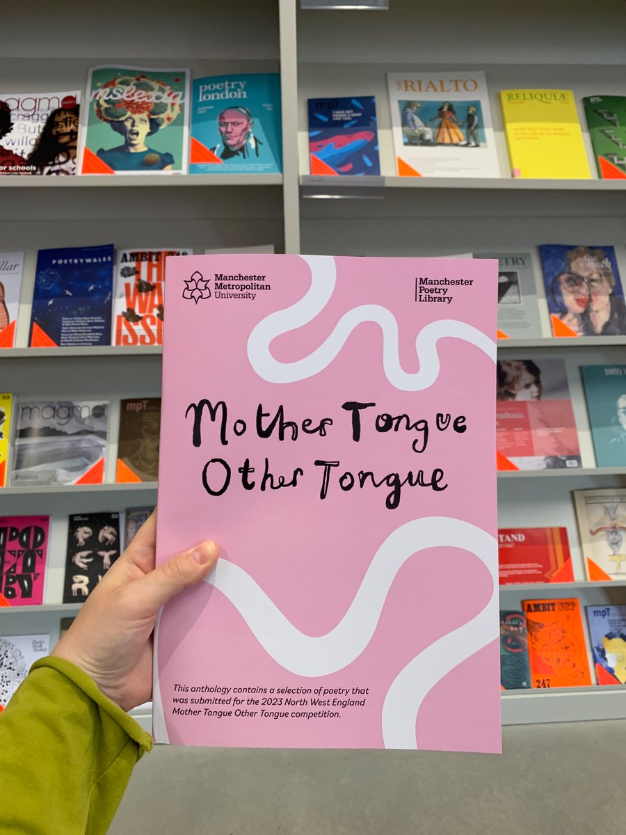 McrPoetryLib's tweet photo. Here's a closer look at this year's anthology - it looks great! We can't wait to read it https://t.co/LXWribxlS0