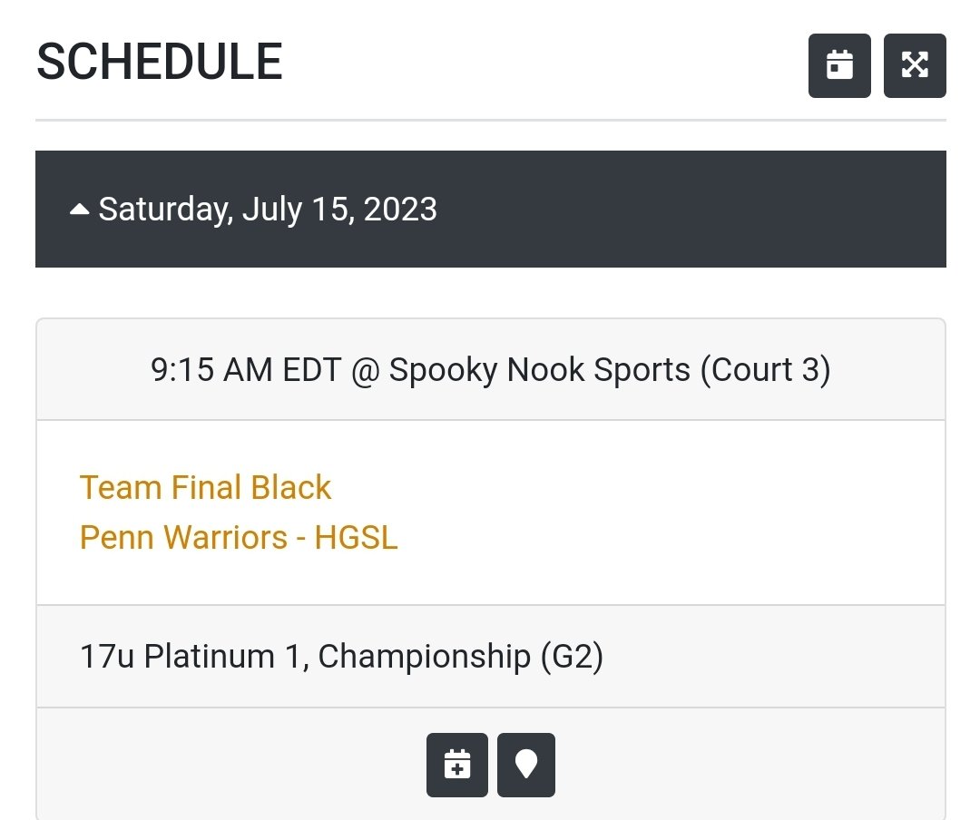🚨 #CollegeCoaches 🚨
17U Platinum Division

<a href="/hoopgroup/">ricky dixon</a> Summer Finale 

📆 Sat July 15th

⏰ 9:15 AM

🏀 Court 3

📍 Spooky Nook, Manheim, PA