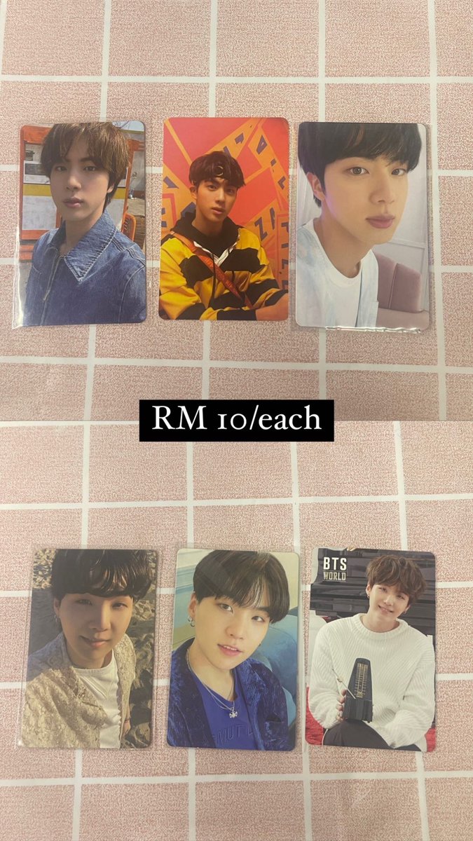 ULTIMATEKOO's tweet photo. JUALAN HARGA CINCAI
WTS BTS OFFICIAL PC  
RM 10/pc only! 

Help me RT pls! #pasarBTS #myARMYjual @BTSMarketMY https://t.co/cCtFvhsqNb