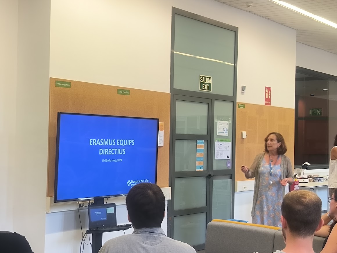 Hem continuat amb les bones pràctiques internacionals! El nostre equip ha anat d'#Erasmus i   comparteix les seves experiències en l'educació des de Finlàndia, Països Baixos i Itàlia. Una oportunitat única d'aprendre i enriquir-nos. #BonesPràctiques
<a href="/sepiegob/">SEPIE</a>
<a href="/EUErasmusPlus/">Erasmus+</a>