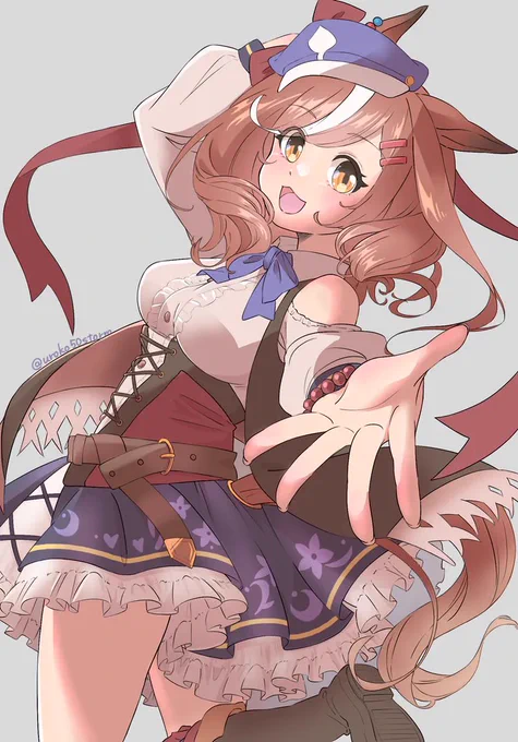 #見た人は無言で躍動感を魅せる #ウマ娘 #マチカネタンホイザ
