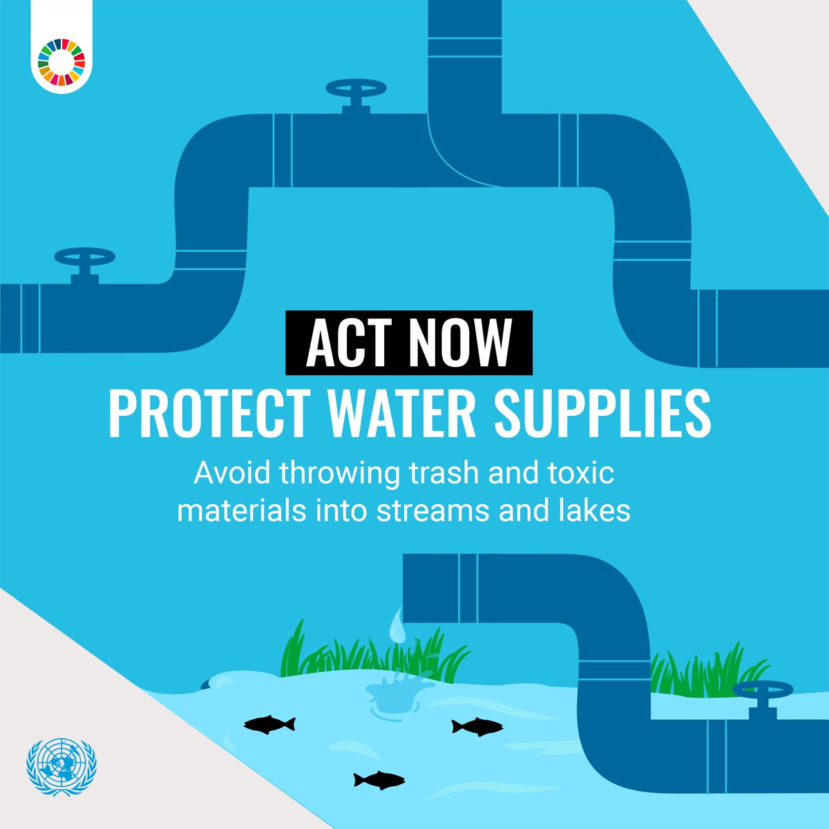 Water is a right, not a privilege.

Yet, billions of people lack access to safe drinking water &amp; sanitation - and the climate emergency is making things worse.

The #GlobalGoals aim to address the water crisis &amp; ensure access for all. 

bit.ly/sdgwater
