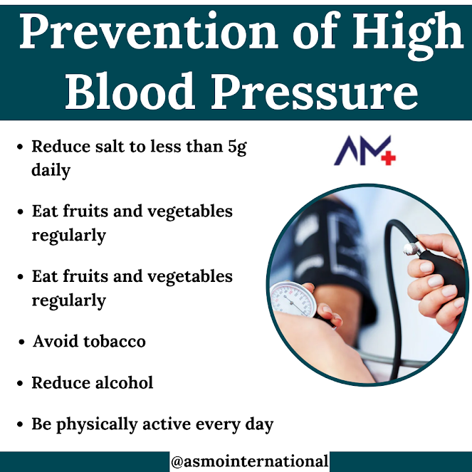 Prevention of High Blood Pressure
.
bit.ly/3nHERKo
.
#hypertensionday #hypertension #bp #highblood #highbloodpressurediet #bloodpressurecheck #highbloodpressuretreatment #healthcare #asmointernational #asmohealth #asmomedicines #asmocare #asmoresearch #asmo