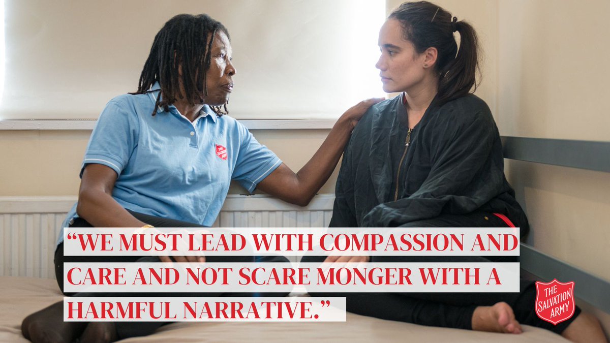 salvationarmyuk's tweet photo. A group of #ModernSlavery survivors have written to the PM to outline their fears that the Illegal Migration Bill will prevent other victims being able to access the lifesaving support they received. Read the letter: https://t.co/VOJ6SWv2jS https://t.co/4AfEt2KNxV