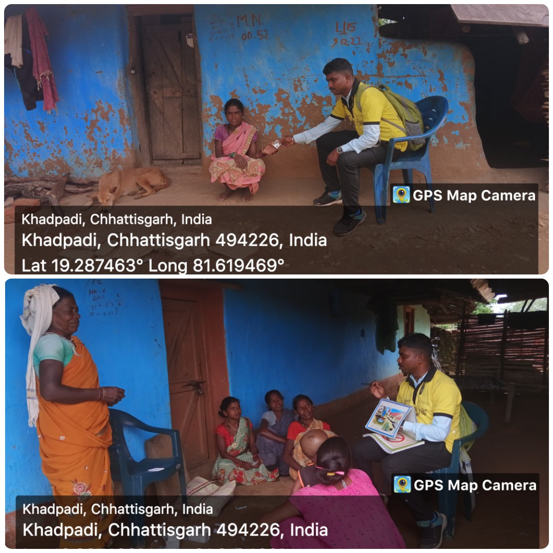 आज ग्राम kadapadi में होम विजिट के दौरान में मलेरिया फॉलो करते हुए आवर लारवा चेक मच्छरदानी चेक करते हुए अवर मितानिन दीदी के साथ मलेरिया टेस्ट करते हुए मलेरिया टेस्ट में नेगेटिव पाए गए
#Embed2Endmalariya
<a href="/Avdheshsingh_/">Avdhesh Singh</a> <a href="/sksomya/">Som Sharma</a> <a href="/Azadfhindia/">Azad Yadav</a>