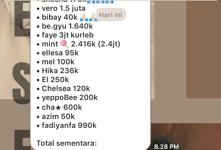 jjaeyunki's tweet photo. Ngeri juga ya total uang anak GO yg di pake kak jeje nonton konser, jalan jalan sana sini https://t.co/cpEqNTDd0f