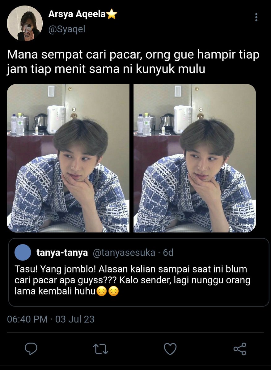 bluberrypier's tweet photo. "Pacar." 

Kim Jungwoo few tweet au https://t.co/P7KOovB5lT