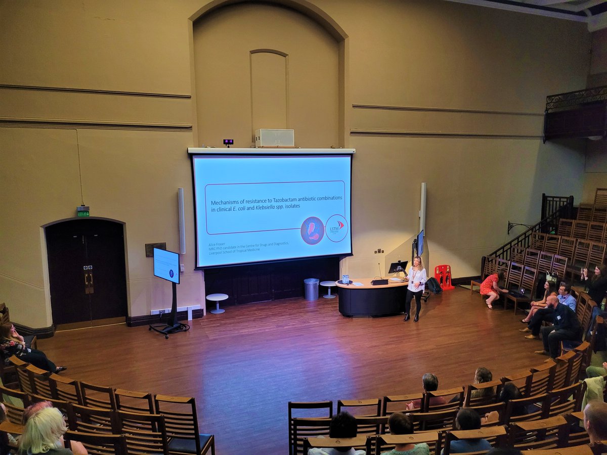 LSTM (@lstmnews) on Twitter photo MRC/CASE PhD candidate <a href="/alicejfraser/">Alice Fraser</a> showcasing #GlobalHealthImpact from her research on piperacillin/tazobactam in Gram negative clinical isolates at #LSTMshowcase MRC/CASE PhD candidate <a href="/alicejfraser/">Alice Fraser</a> showcasing #GlobalHealthImpact from her research on piperacillin/tazobactam in Gram negative clinical isolates at #LSTMshowcase