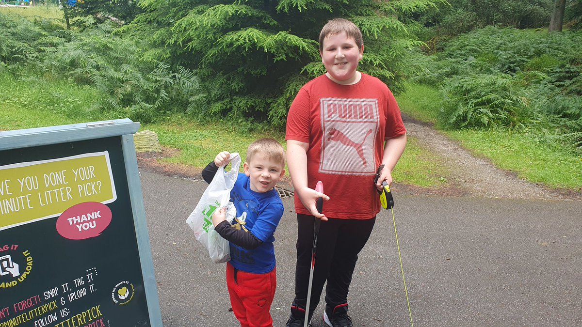 #2minutelitterpick @ Gortin Glen