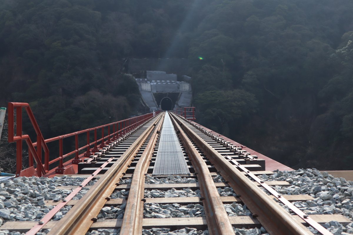nantetsu_rail's tweet photo. 全線開通まであと1日。熊本地震から2645日。長かった。
いよいよ明日は…。 https://t.co/6vq0WSKXJ6