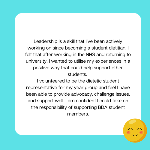 shanianders's tweet photo. Exciting news to share...

I'm running for #BDAStudent Rep 2023-2024💙

Student Members can vote here:
https://t.co/n7ZAFaeAMN

(Some of my address is missing on the BDA webpage, so I've added those quotes here to complete it) 🙂

#bdadietetics https://t.co/UpakAsGMJ6