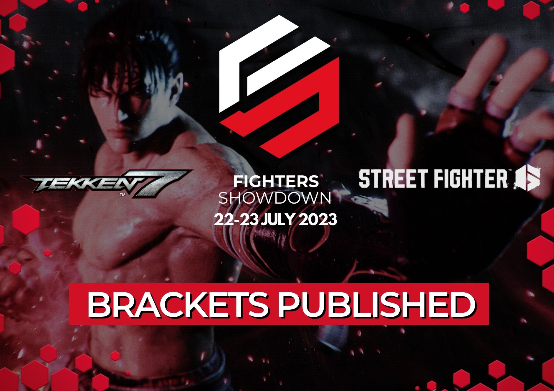 FIGHTERS SHOWDOWN 2023 on Twitter "Brackets for Tekken 7 at Fighters