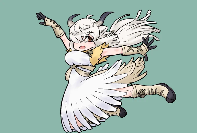 #見た人は無言で躍動感を魅せる