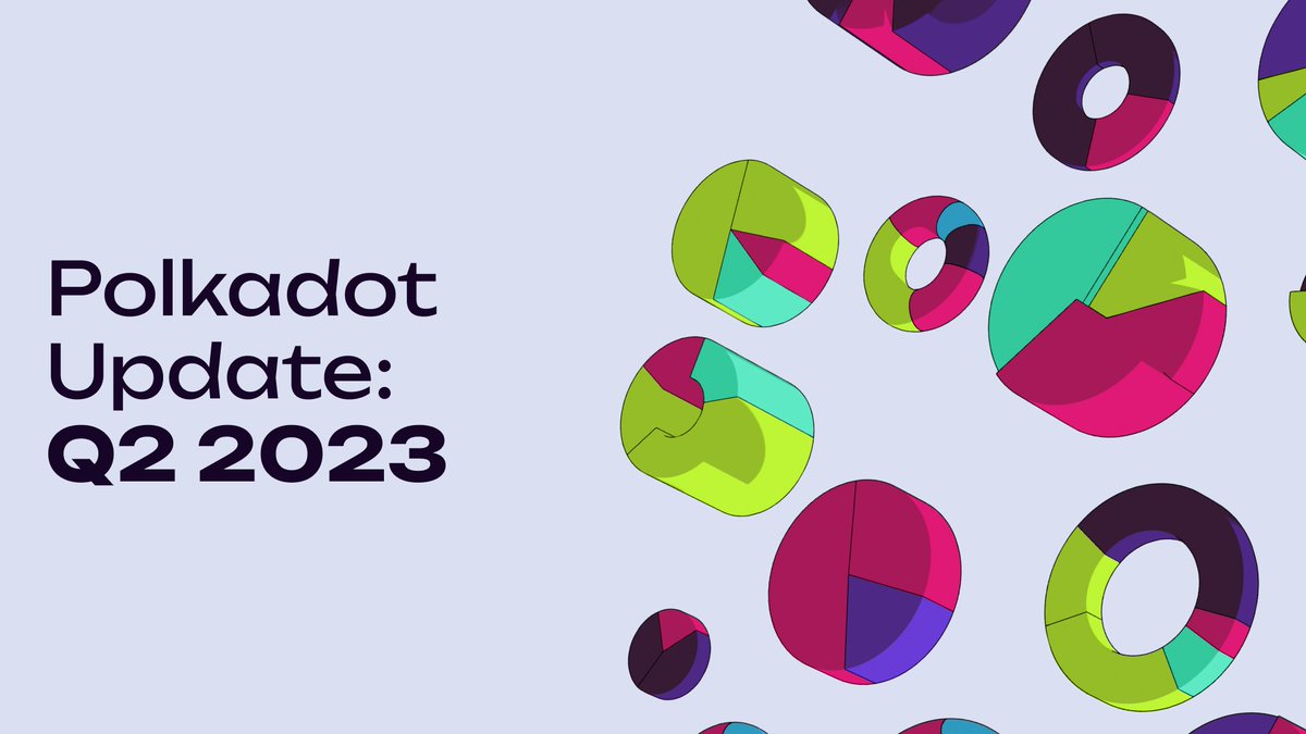 Polkadot's tweet photo. 1/
There has never been a quarter like it!
The 3 months from April to June 2023 were packed with big enterprise announcements and native Web3 adoption on an unprecedented scale within the Polkadot network.
Here are some of the highlights: https://t.co/obhmiSy5gk