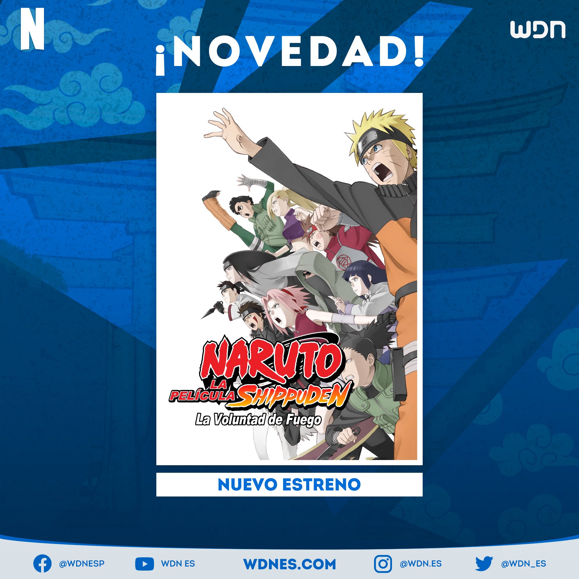 WDN - World Dubbing News on X: 🥷 Quando Naruto é levado ao passado ele tem a missão de proteger uma rainha, e reencontra com antigos ninja da Aldeia da Folha, incluindo