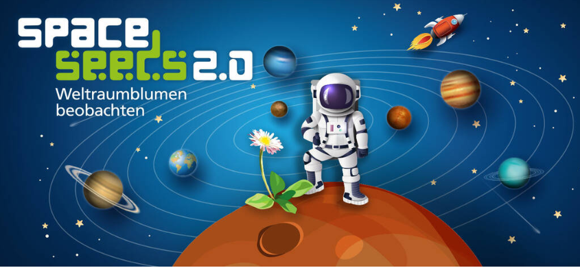 DLR_SpaceAgency's tweet photo. Was ist biologische Vielfalt?
Was bedeuten Blumen für uns und unsere Umwelt?
Was haben Blumen mit #Raumfahrt zu tun?
Diesen Fragen sind Grundschulkinder bei unserem Wettbewerb #SpaceSeeds nachgegangen.
Hier sind die Gewinner-Teams: https://t.co/r41Xq2ORcf #twlz https://t.co/KWVykxIIii