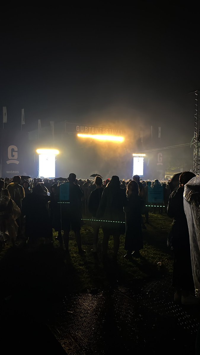 Gestern auf dem Gurten
🌪️stürmisch ⛈️nass aber 🎶mega schön @gurtenfestival
