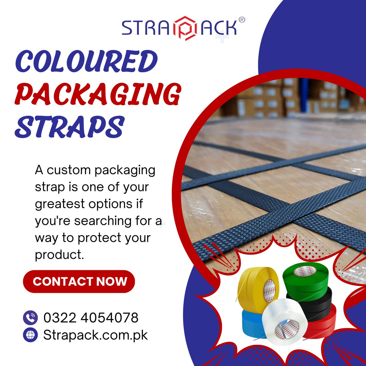 Strapack_pk's tweet photo. A Good #packagingstrap is Important to Us.
That's Why We Put Effort Into Each Roll.
.
Contact Us Today : 0322-4054078
Website: https://t.co/vvb6goFcJq
.
#packagingmaterials #customstraps #industrial https://t.co/N3sabijYZR