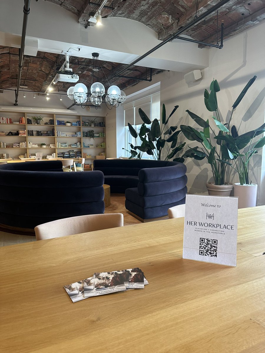 Awaiting all of our amazing coworkers today 🫶 Come work with us in NYC this Summer &amp; have the chance to meet so many other likeminded women! lu.ma/hwcoworking