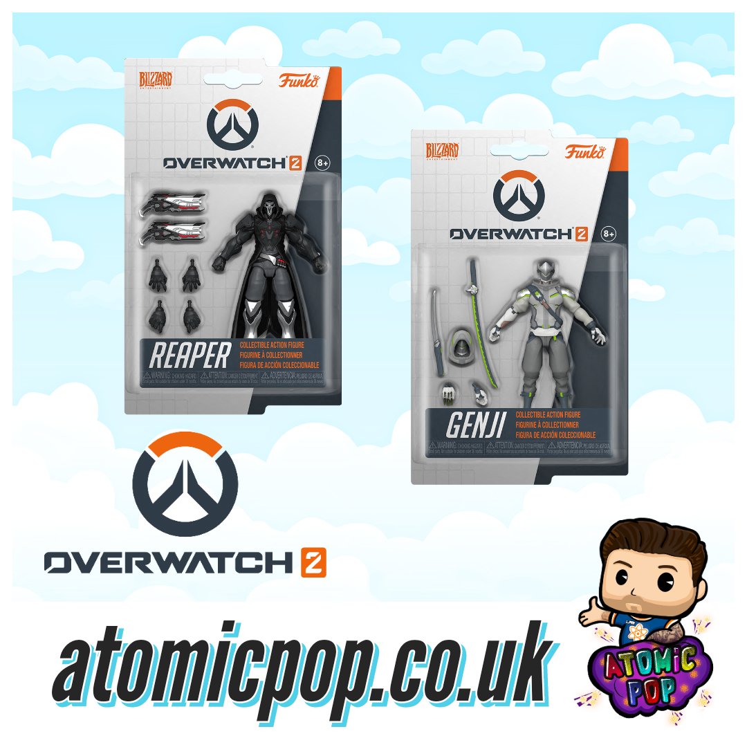 AtomicPopUK's tweet photo. Fortify and defend your Overwatch® 2 collection with these Genji and Reaper Funko Action Figures. Interchangeable pieces are included.

Available Now From Your Friendly Neighbourhood Collectables Site!

https://t.co/UksE6YPwCc

#FunkoFigures #FunkoActionFigures #Laybuy https://t.co/DRLQn2yVKE