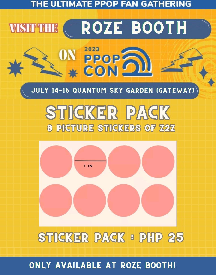 z2zrozes's tweet photo. @PPOPCONVENTION @Z2ZOfficial @joxstyles @Z2Z_SOYA Get your hands on these customized and handmade merch on PPOPCON MANILA 2023!
Visit the ROZE Abooth from July 14-16, 2023 at Quantum Skyview, Gateway Mall 2.
#Z2Z #Z2Z_PPOPCONMANILA2023 #ZerotoZillion https://t.co/lodYFM0sOS
