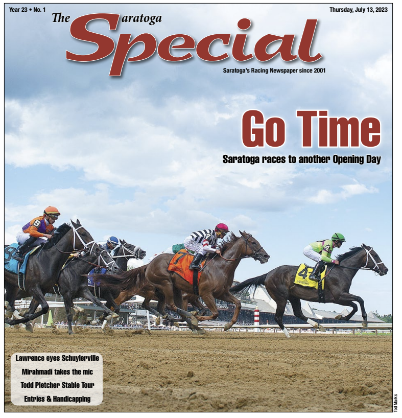 The Saratoga Special on Twitter "It's here! The first edition of this