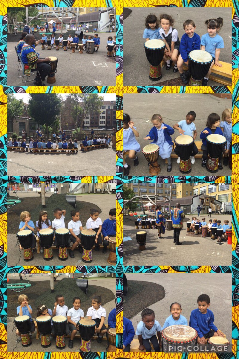 MissOconnorSW's tweet photo. After lunch we were super excited to explore the African drums 
🪘🎵🪘🌍🎵🪘🌍 https://t.co/3ZSsrrLNs3