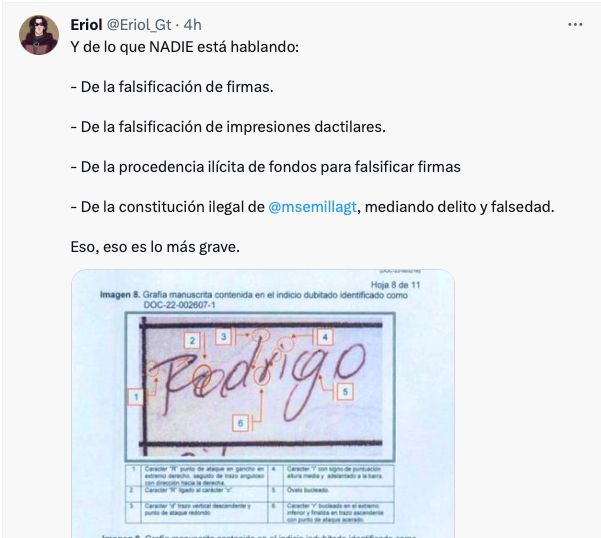 Factor4_GT's tweet photo. #AsíLasCosasGT | Conocido #Netcentero publica en su cuenta documentos legales del caso de la #FECI de Curruchiche en contra de @msemillagt. ¿Quién le facilita dentro del @MPguatemala estos documentos a estos personajes? ¿Hay coordinación? https://t.co/SIEnUqoOK5