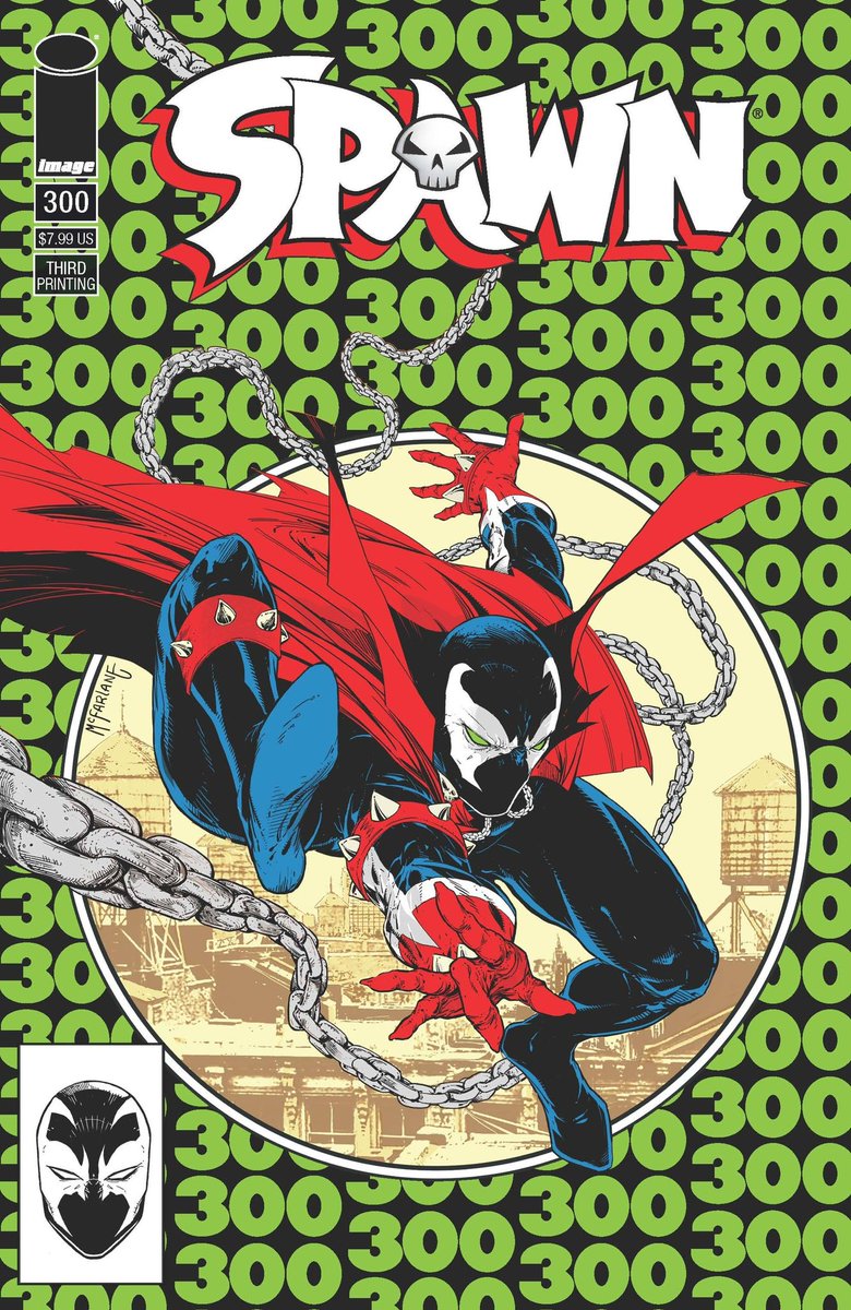 HellSpawn444's tweet photo. Spawn 
Issue: 300
#Spawn #Issue300 #ComicCover #ImageComics #ToddMcFarlane #Comics https://t.co/lClDHspFzT