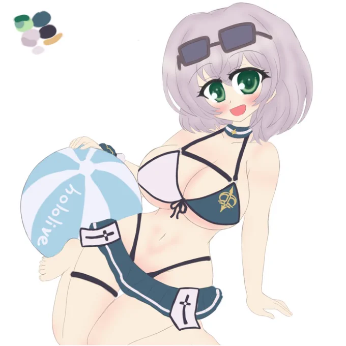 暑いから水着を描くキャンペーン お次は団長