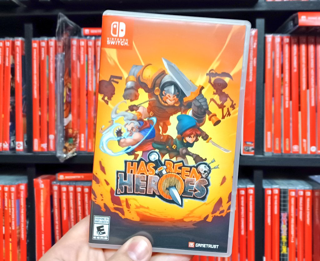 Robot__Turkey's tweet photo. Have you ever been disappointed with any of the games you picked up on #NintedoSwitch?

Early on, I picked up #HasBeenHeroes as there weren't a lot of games available for the system released yet. I never got into it and regretted picking it up. 

#Nintendo #Gaming #Gametrust https://t.co/aOztOMmeL4