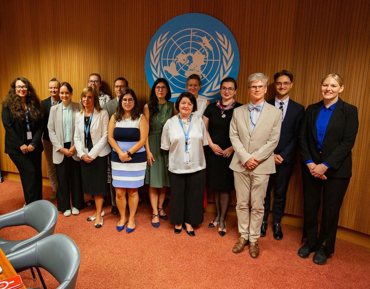 Deeply moved by the strength of Ukraine's children &amp; educators facing adversity daily. It's a resilience they shouldn't have to muster. Russia must cease this unjust war. Gratitude to @HWPL_kr, 🇺🇦 Ukraine, &amp; 🇭🇷 Croatia for Tuesday’s side event.

Together, we #StandWithUkraine.