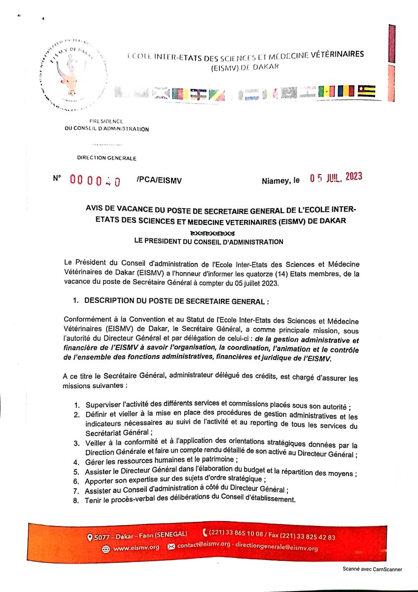 EISMV de Dakar tweet media