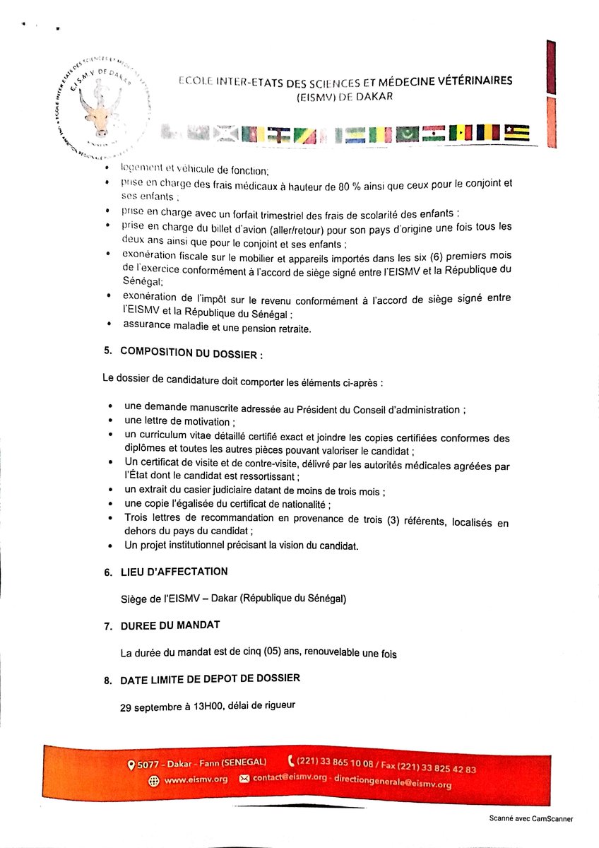 EISMV de Dakar tweet media