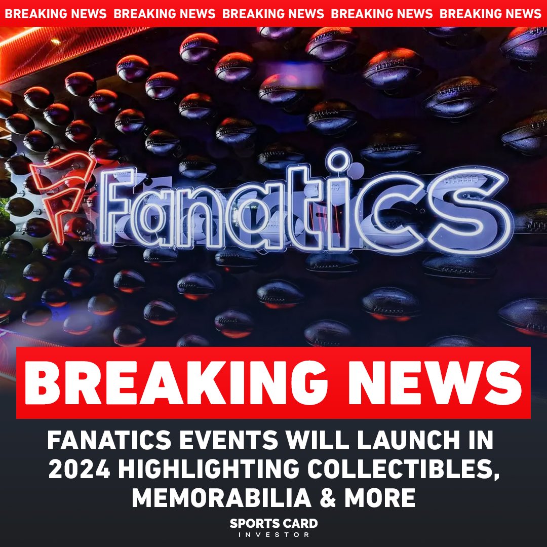 Sports Card Investor on Twitter "Fanatics has announced a new company