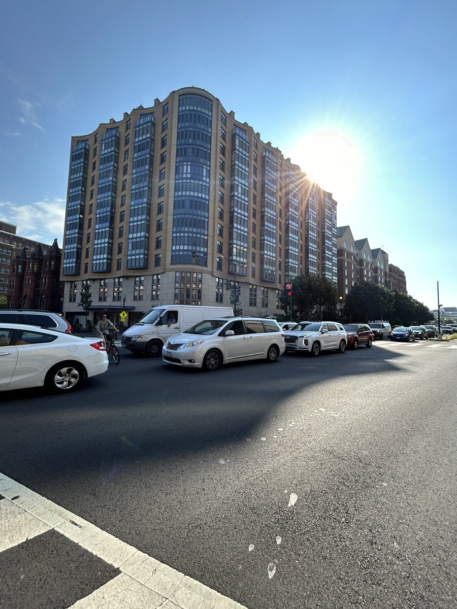 Mass Ave drivers are truly some of the most flagrant. The entire box is blocked