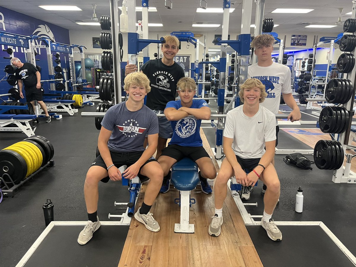 Congrats to this weeks “the Rack” winners from the 7 am crew. Consistent great effort all week. Derek, Cole, Max, Micah, and Elliot!